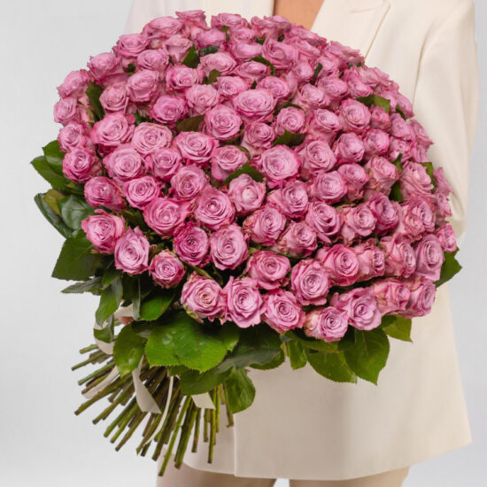 101 Фиолетовая Роза (50 см.)