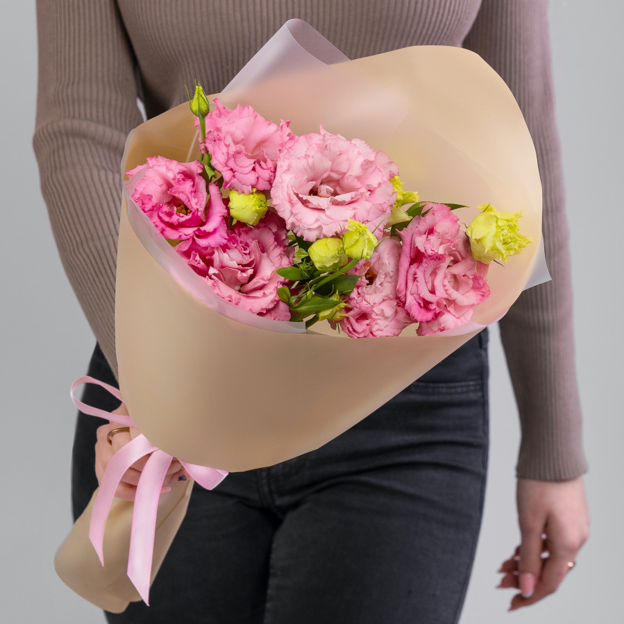 3 Розовых Лизиантуса