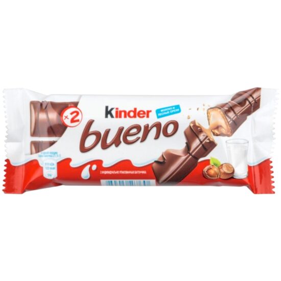 Шоколадный батончик "Kinder Bueno" - 43 гр.