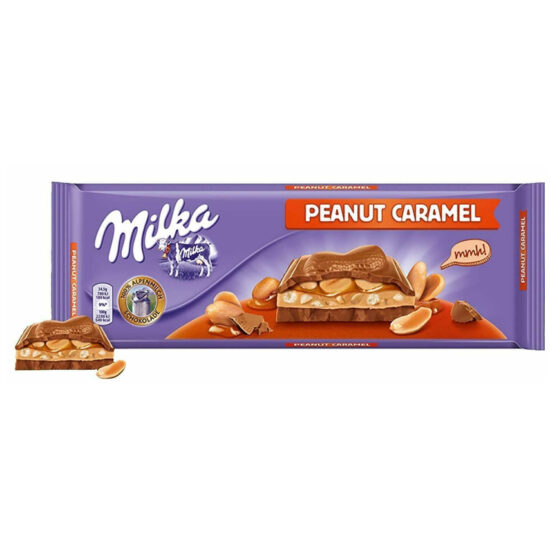 Шоколад "Milka Peanut Caramel" - 276 гр.