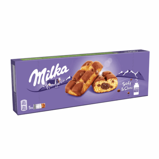 Пирожное "Milka" с шоколадной начинкой - 175 гр.