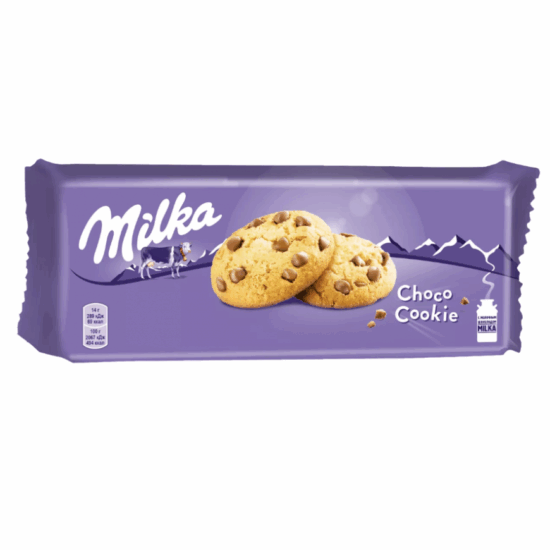Печенье "Milka" с кусочками молочного шоколада - 168 гр.