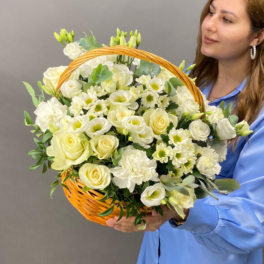 Корзина с цветами